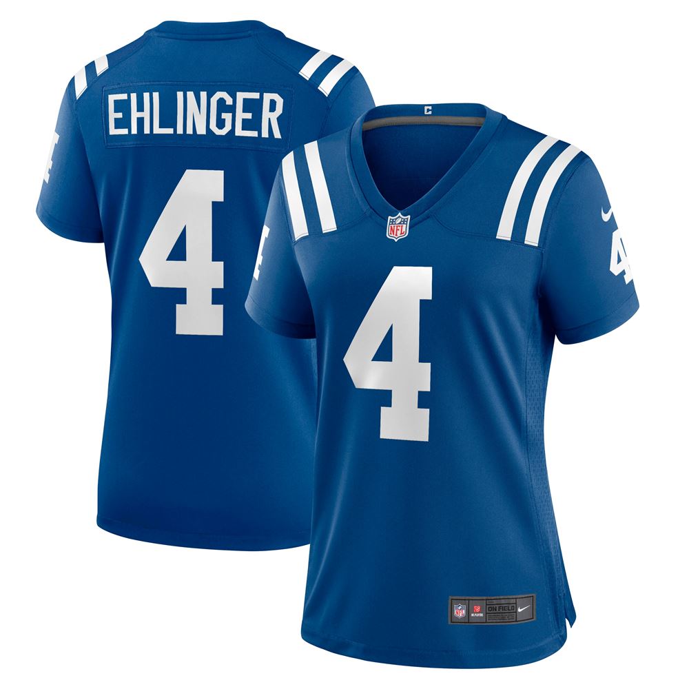 Women's Sam Ehlinger Indianapolis Colts Womens Game Jersey Royal