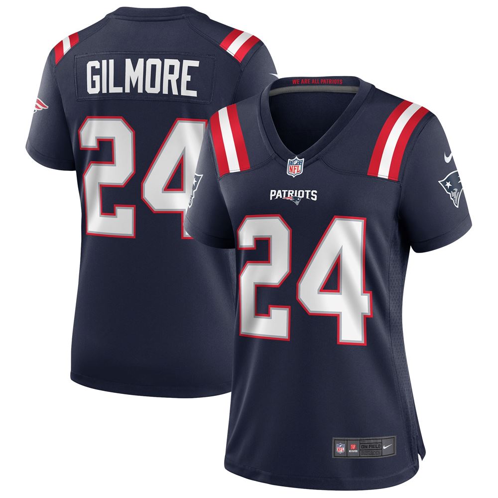 Women's Stephon Gilmore New England Patriots Womens Game Jersey