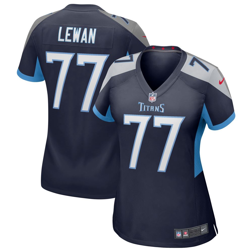 Women's Taylor Lewan Tennessee Titans Womens Game Jersey Navy