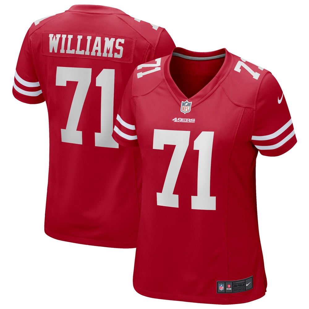 Women's Trent Williams San Francisco 49ers Womens Player Game Jersey Scarlet
