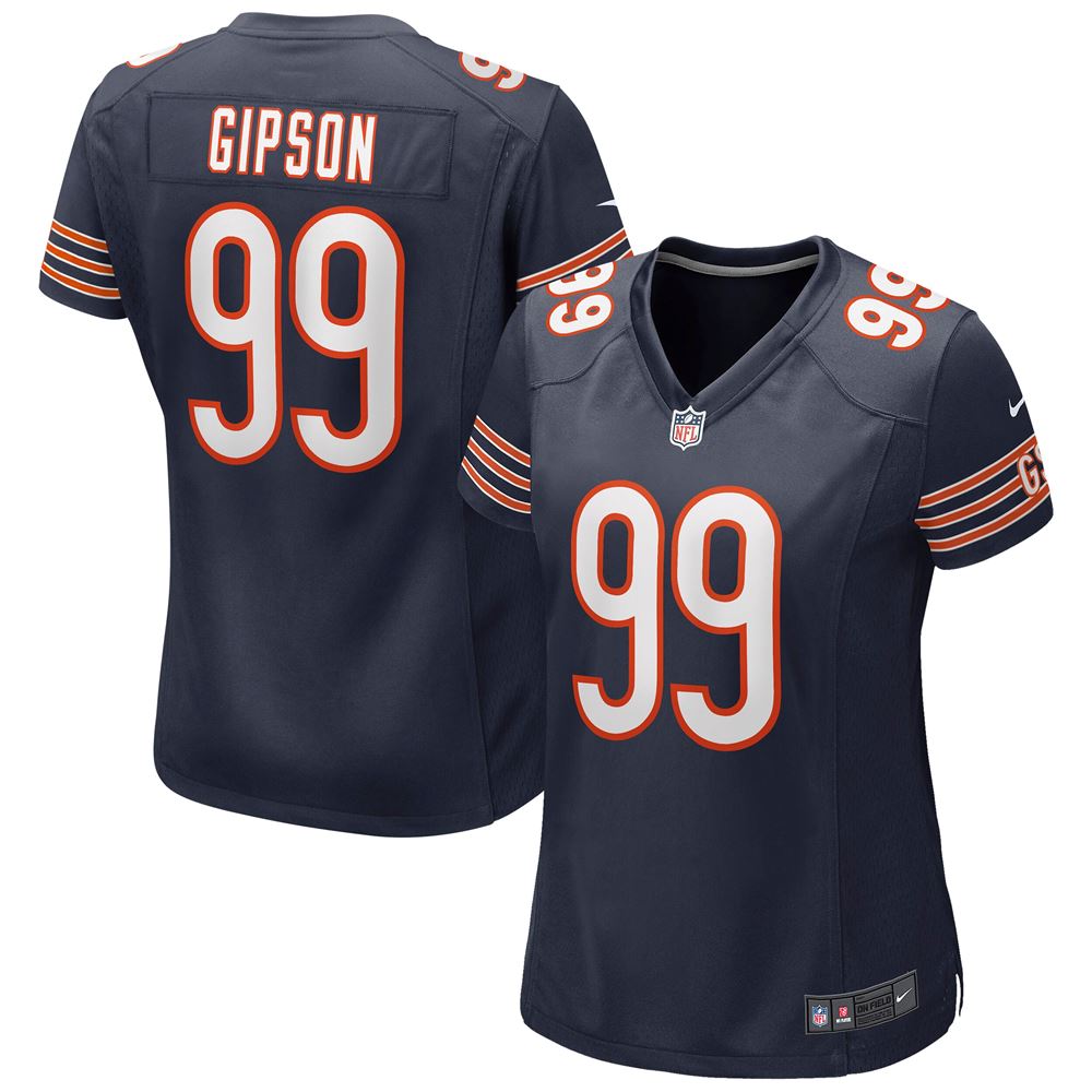 Women's Trevis Gipson Chicago Bears Womens Game Jersey Navy