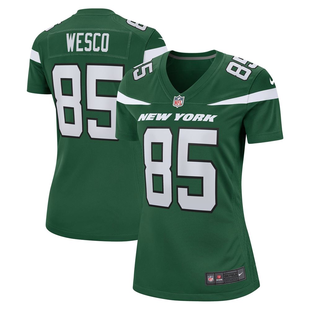 Women's Trevon Wesco New York Jets Womens Game Jersey Gotham Green