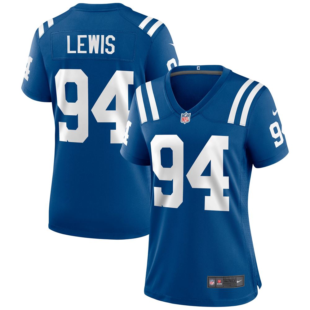 Women's Tyquan Lewis Indianapolis Colts Womens Game Jersey Royal