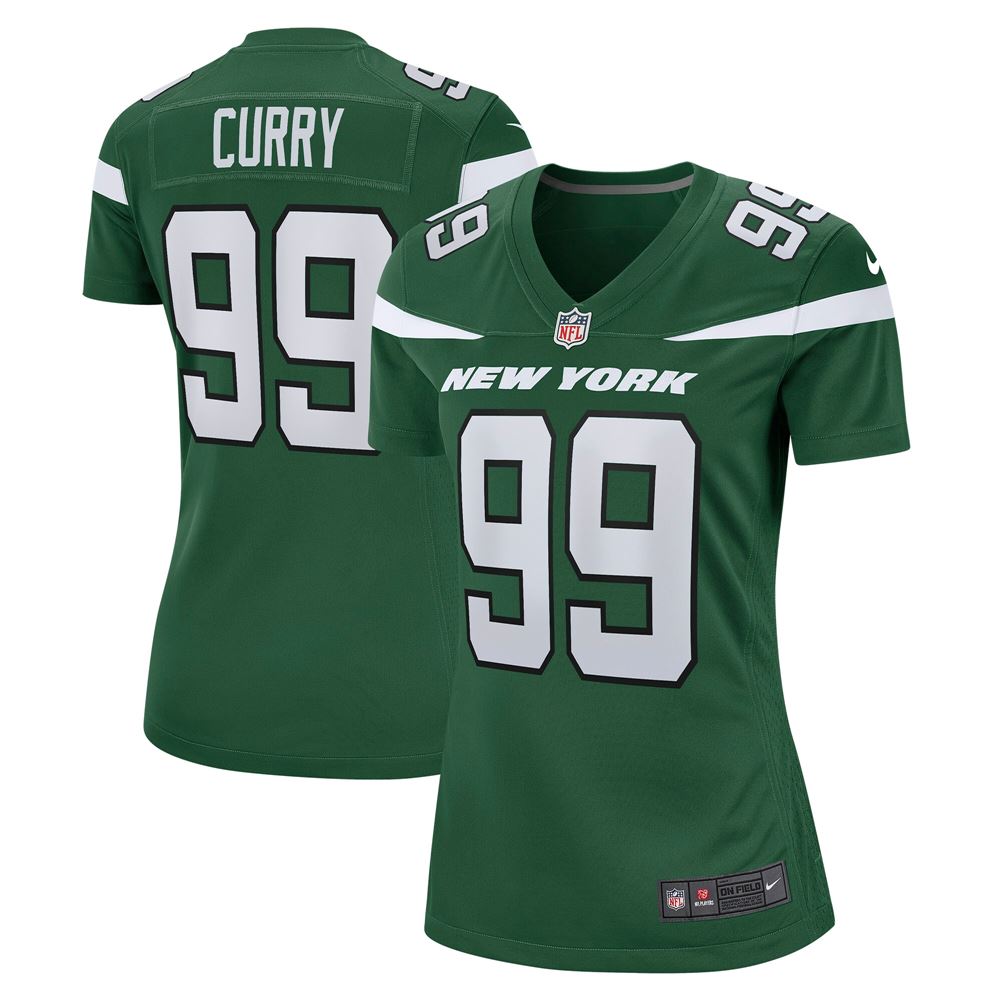 Women's Vinny Curry New York Jets Womens Game Jersey Gotham Green