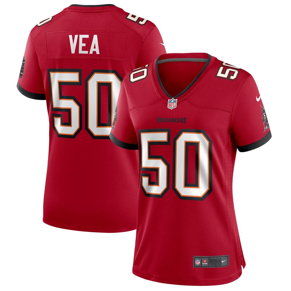 Women's Vita Vea Tampa Bay Buccaneers Womens Game Jersey Red