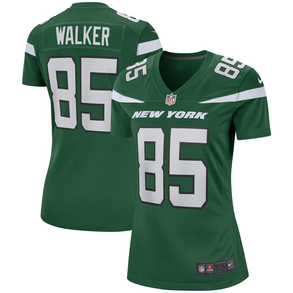 Women's Wesley Walker New York Jets Womens Game Retired Player Jersey Green