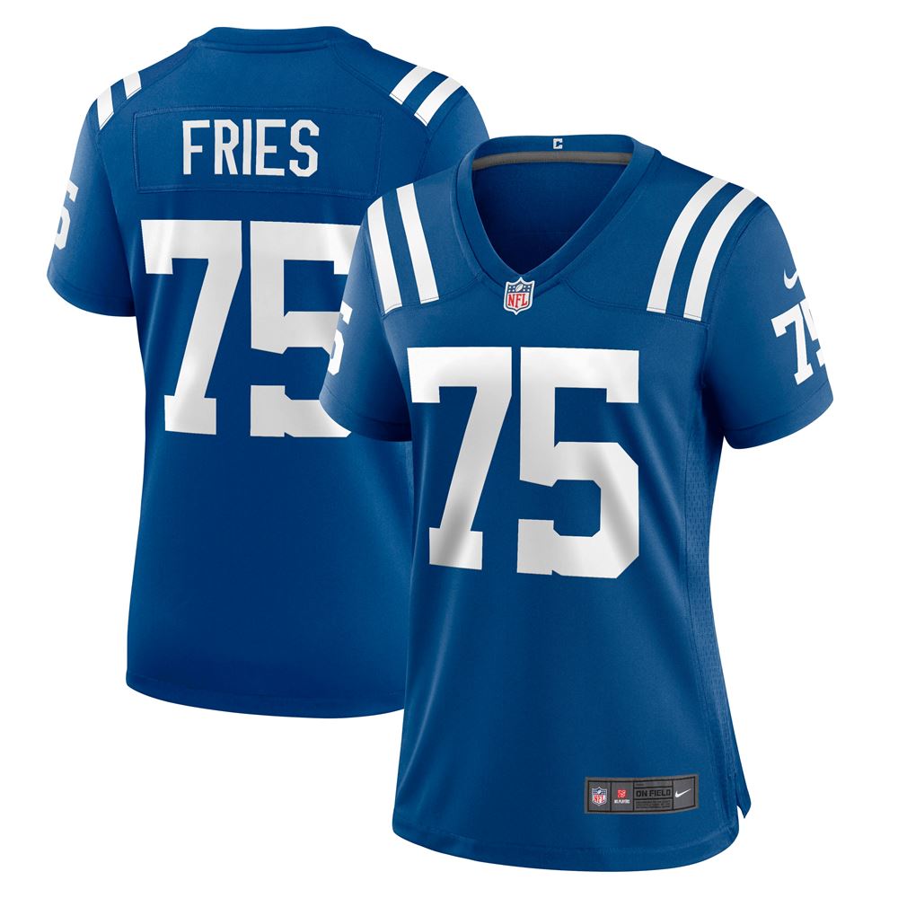 Women's Will Fries Indianapolis Colts Womens Game Jersey Royal