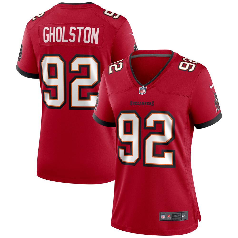 Women's William Gholston Tampa Bay Buccaneers Womens Game Jersey Red