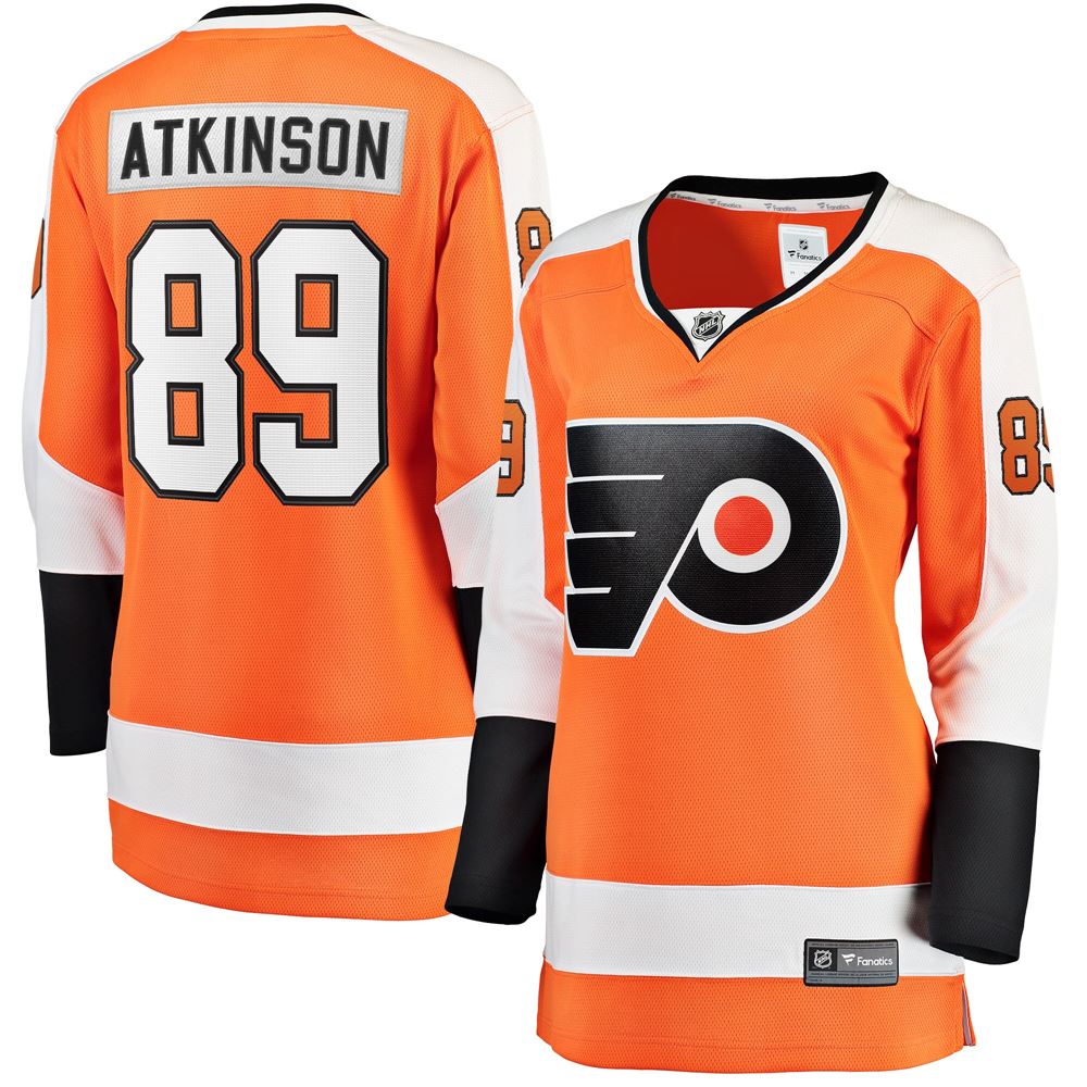 Women's Cam Atkinson Philadelphia Flyers Womens Breakaway Player Jersey Orange