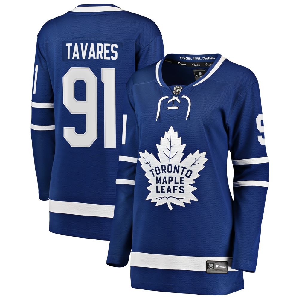 Women's John Tavares Toronto Maple Leafs Womens Home Breakaway Player Jersey Blue