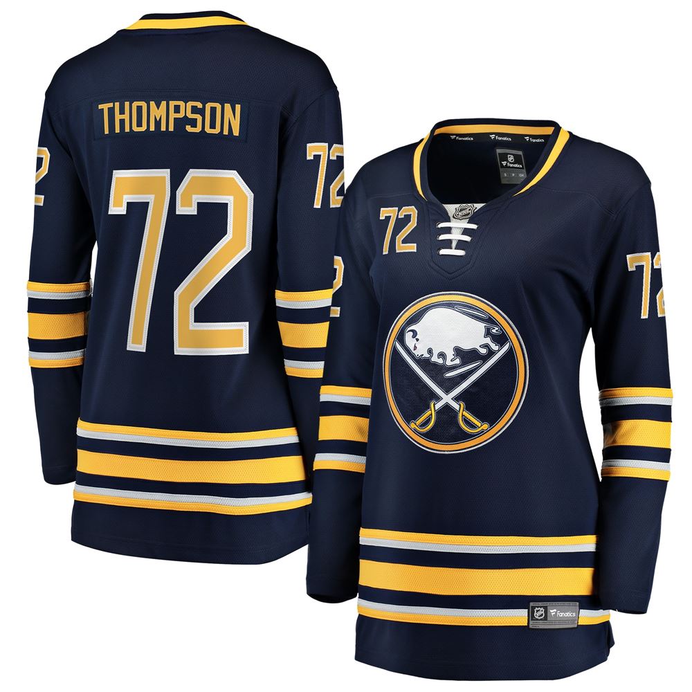 Women's Tage Thompson Buffalo Sabres Womens Home Breakaway Player Jersey Navy