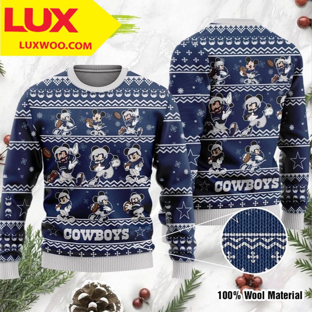 Dallas Cowboys Personalized Ugly Christmas Dallas Cowboys Ugly Christmas Sweaters