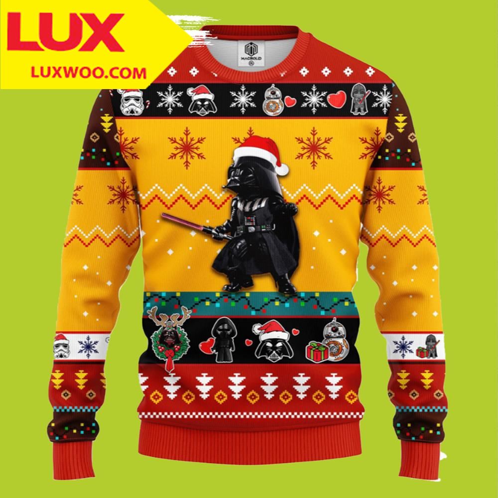 Darth Vader Cute Ugly Christmas Sweater