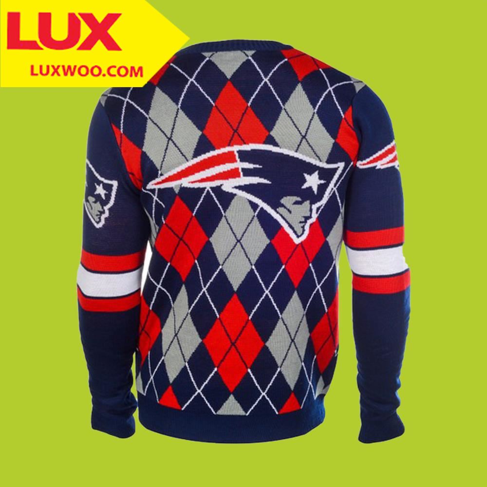 Foco Exclusive New England Patriots Ugly Christmas Sweater