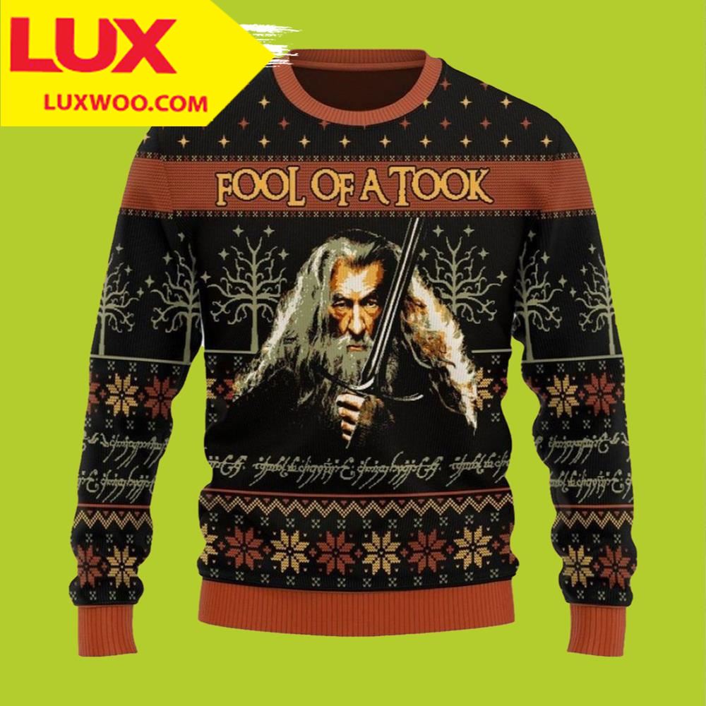 Fool Of A Took Lord Of The Rings Ugly Christmas Sweater
