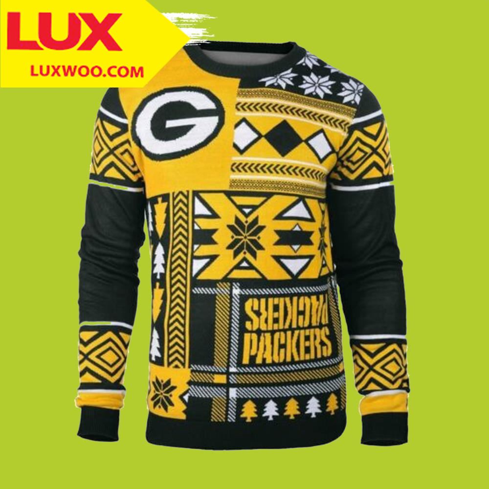 Green Bay Packers Ugly Christmas Sweater Party Cheeseheads Christmas Gift