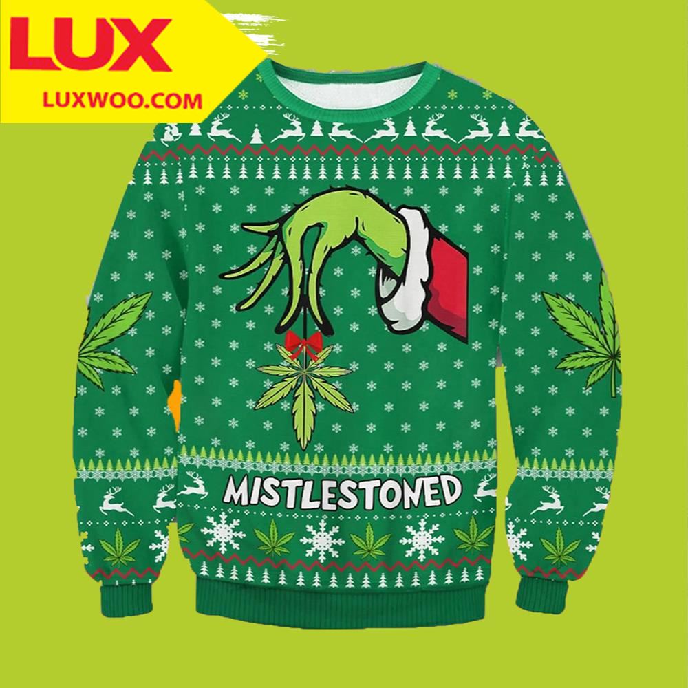 Grinch Ugly Christmas Sweater 3d Merry Grinchmas Funny Ugly