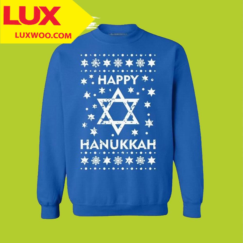 Hanukkah Ugly Sweater Gifts For Jewish Women Jewish Holiday Sweatshirt
