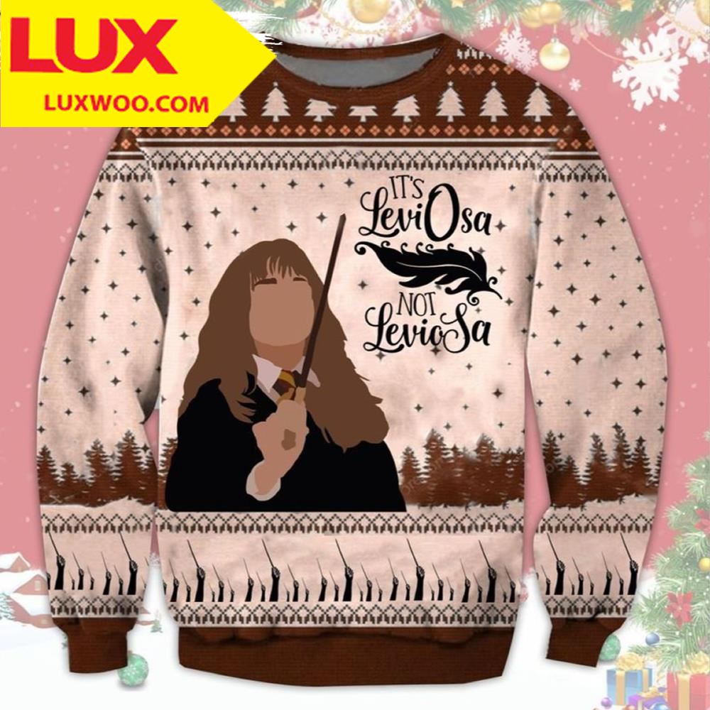 Hermione Harry Potter Ugly Christmas Sweater