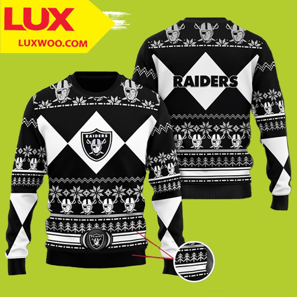 Las Vegas Raiders Ugly Sweater New Design For Fan Raiders Ugly Sweater For Men Women