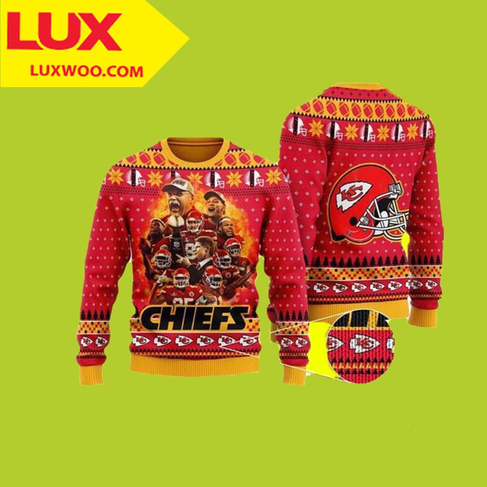 Legion Of Zoom Kansas City Chiefs Ugly Sweater