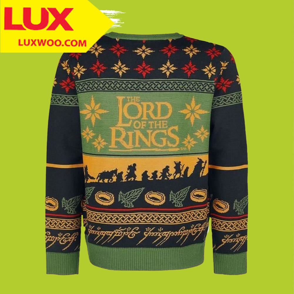 Lord Of The Rings Ugly Christmas Sweater Classic