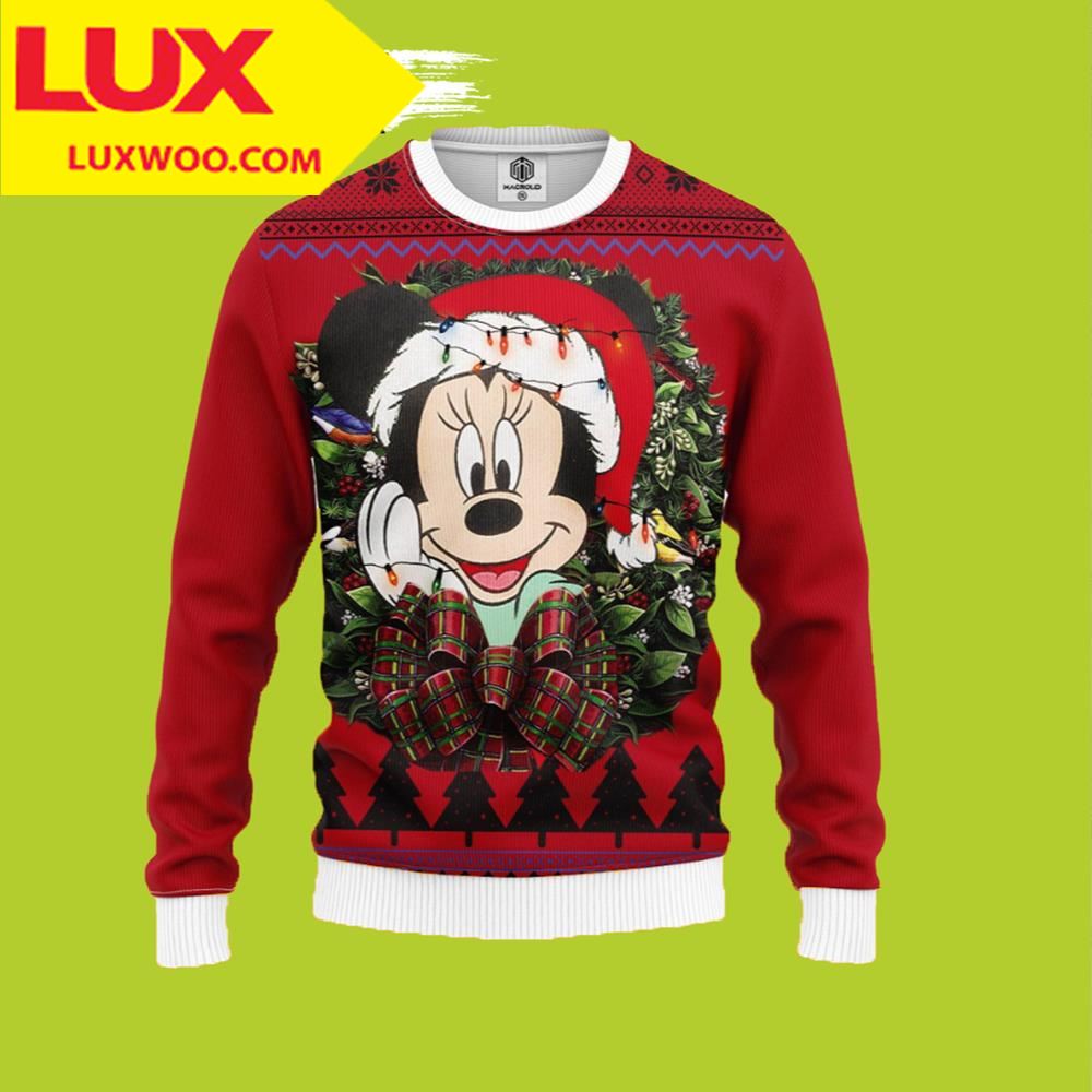 Mice Noel Style 3 Mickey Mouse Thanksgiving Ugly Sweater