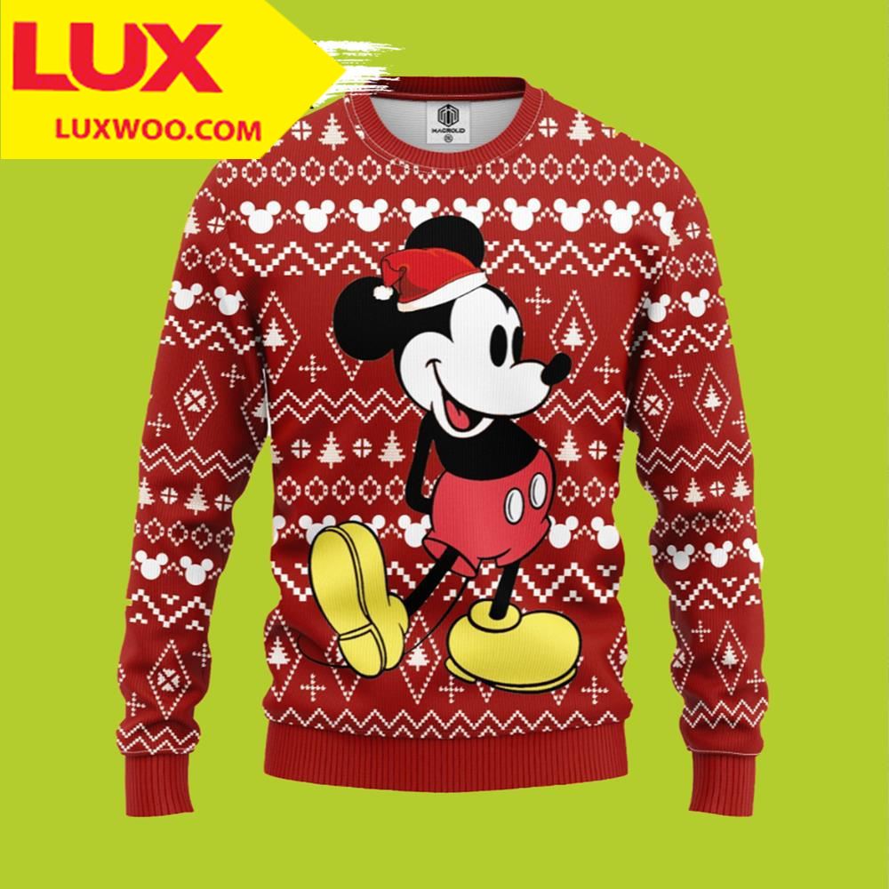 Mickey Mouse Thanksgiving Ugly Sweater Gift Idea