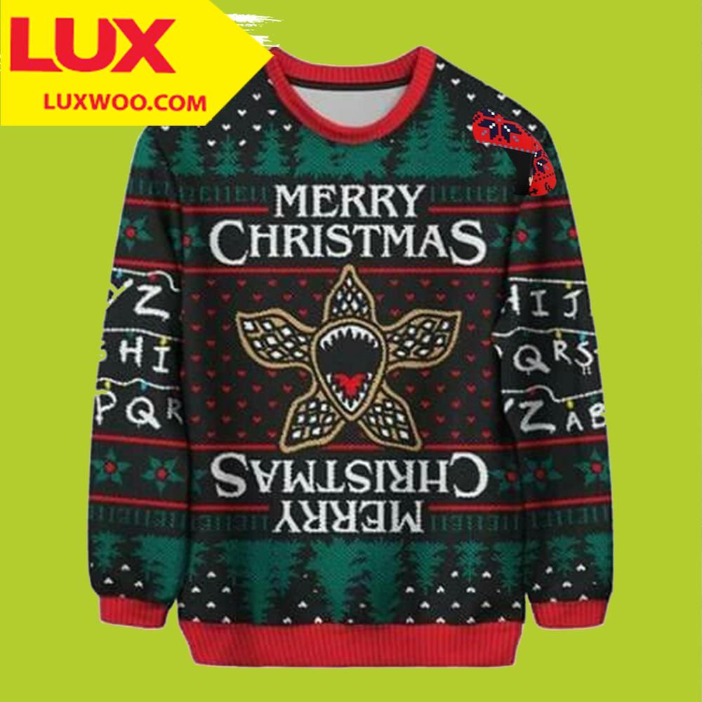 New Hellfire Club Stranger Things Ugly Christmas Sweater Preorder