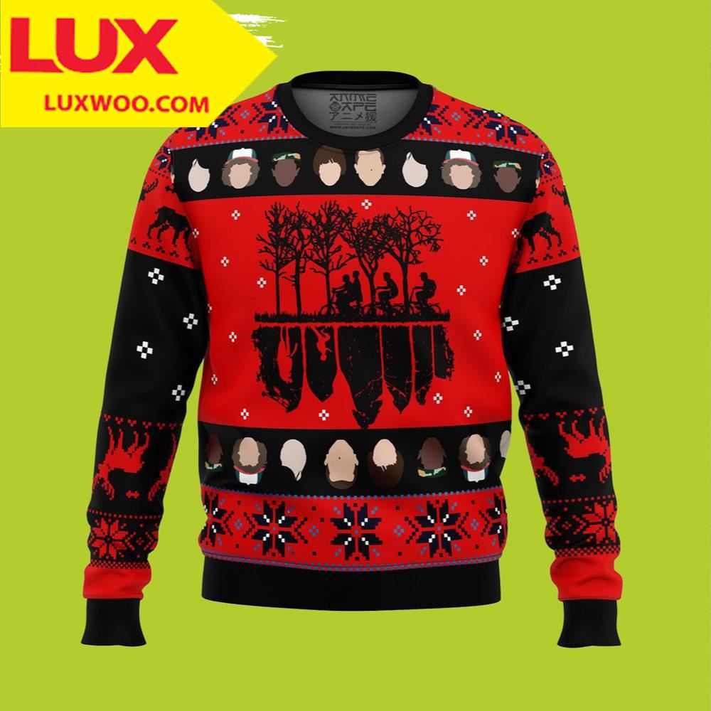 New Movie Stranger Things Ugly Christmas Sweater