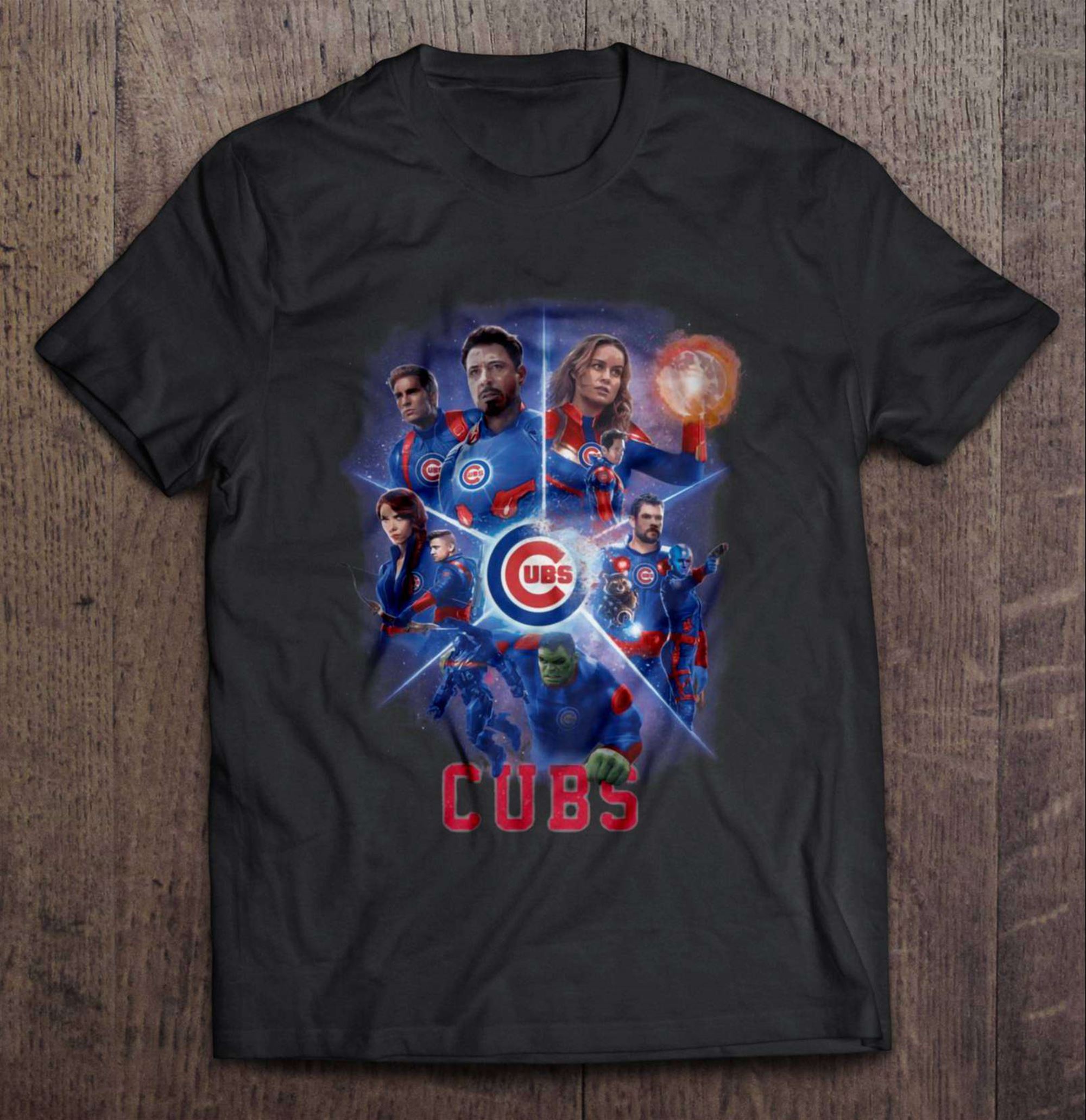 Avengers Chicago Cubs T-shirt Plus Size Up To 5xl