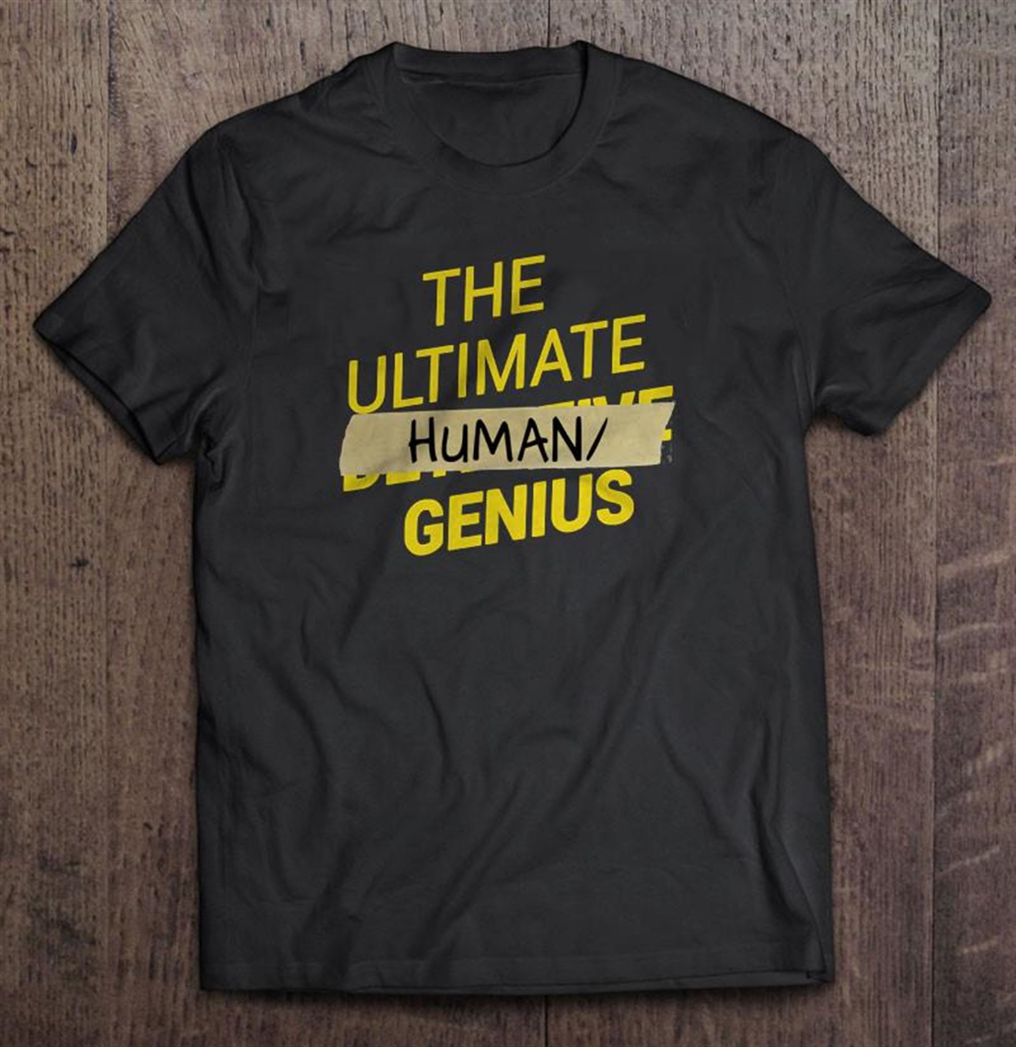 B99 – The Ultimate Human Slash Genius T-shirt Plus Size Up To 5xl