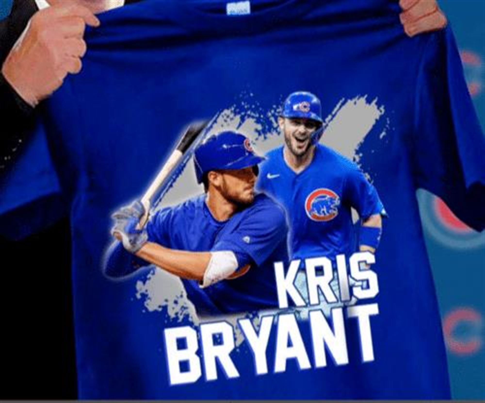 Chicago Cubs Kris Bryant T Shirt Size Up To 5xl