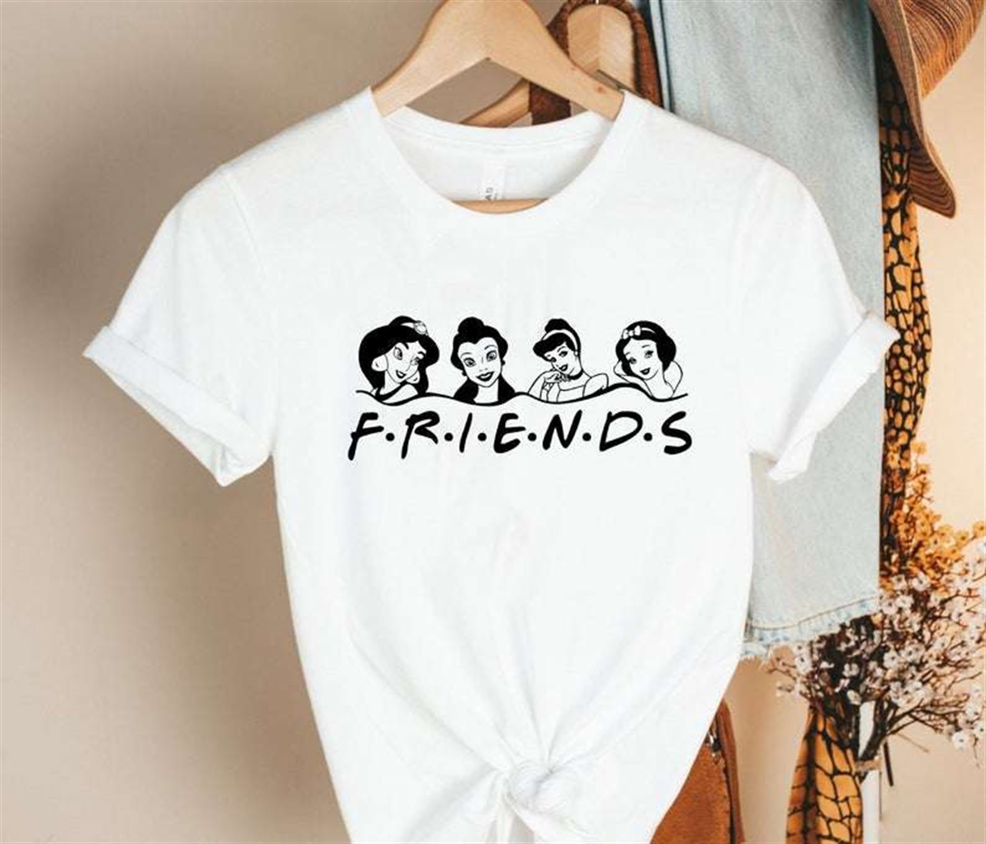 Cinderella Friends T Shirt Plus Size Up To 5xl