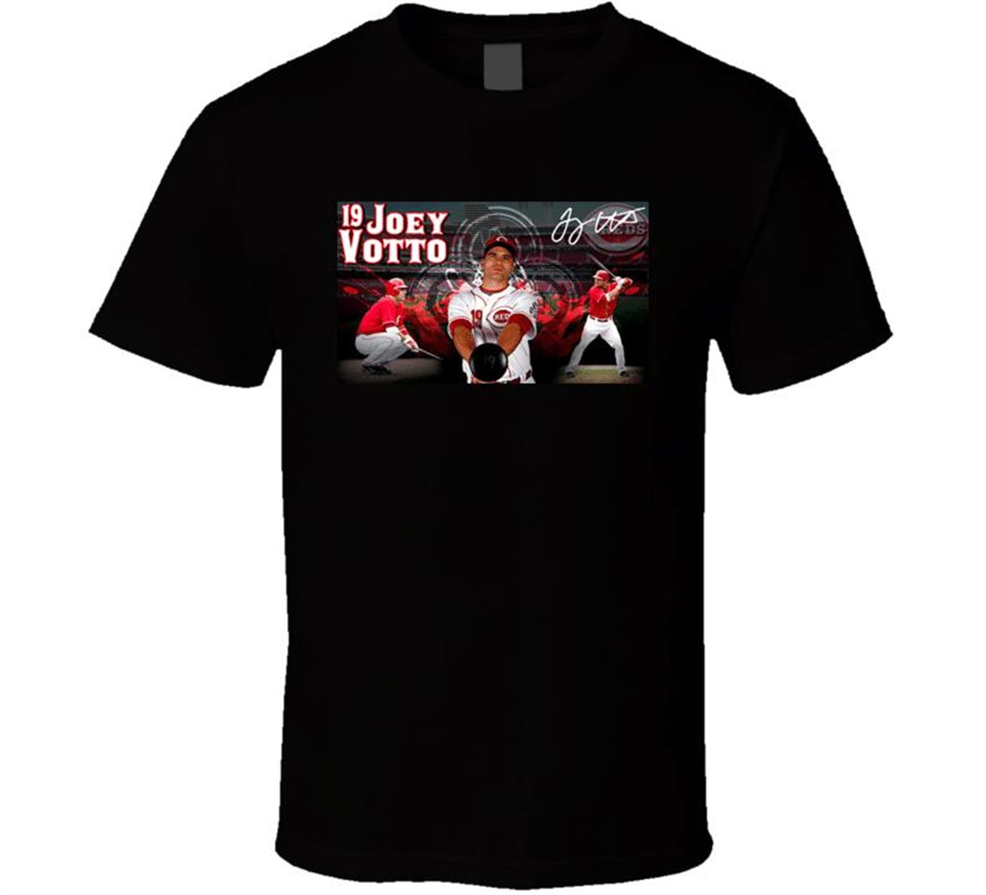 Joey Votto Baseball Reds Cincinnati T Shirt Full Size Up To 5xl