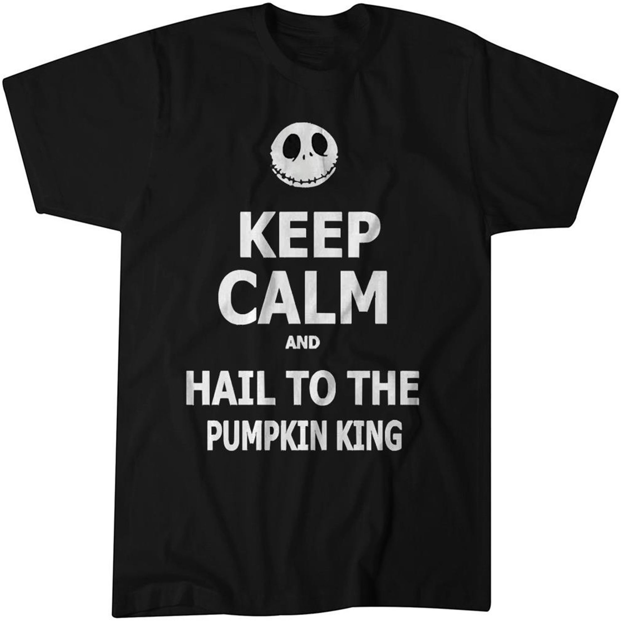 Keep Calm Hail To The Pumpkin King Essential T-shirt Full Size Up To 5xl