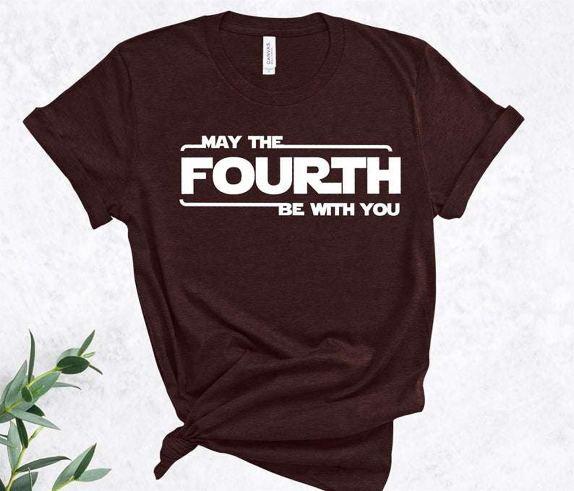 May The Fourth Be With You T Shirt Plus Size Up To 5xl