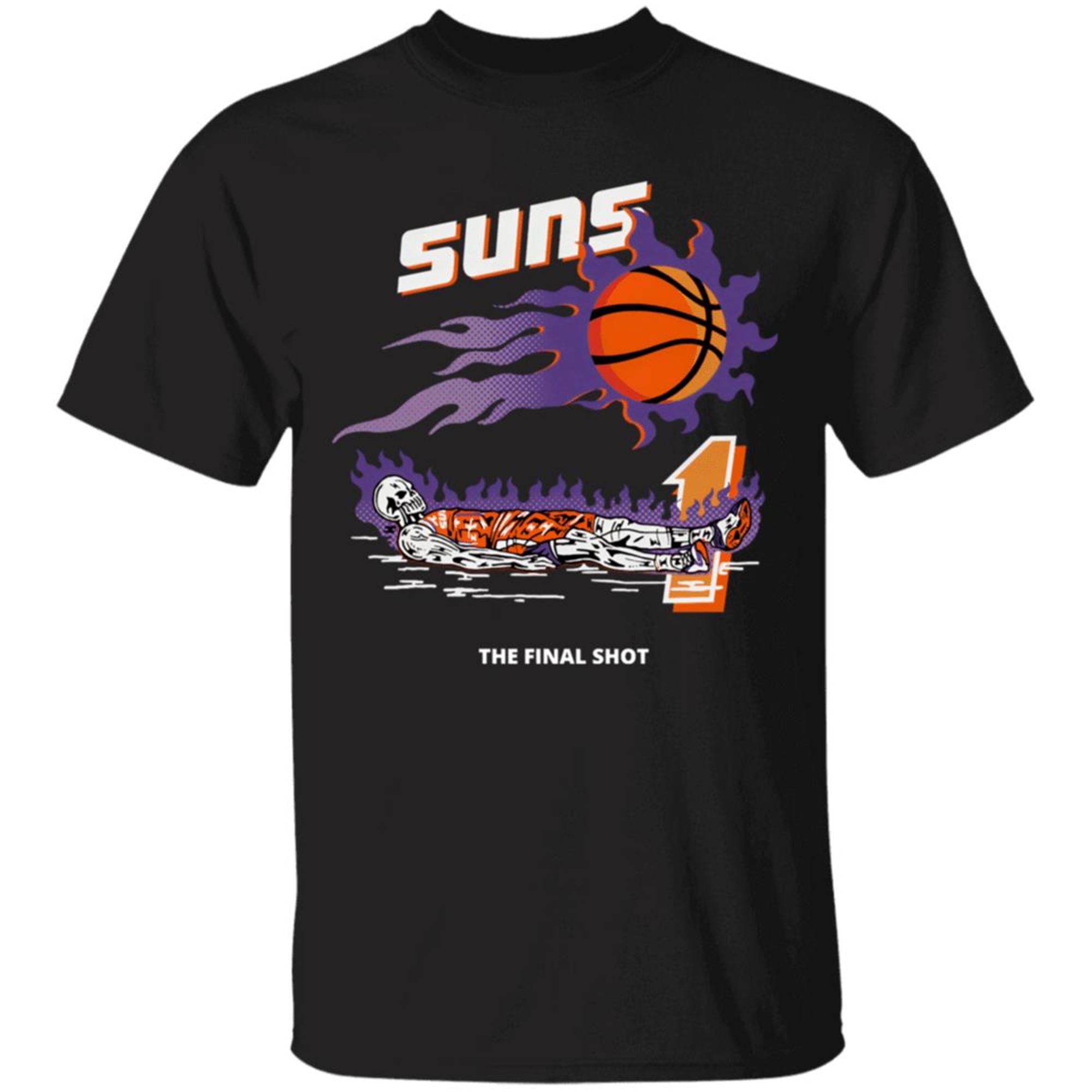 Phoenix Suns Basketball The Final Shot 2021 Nba T Shirt Plus Size Up To 5xl