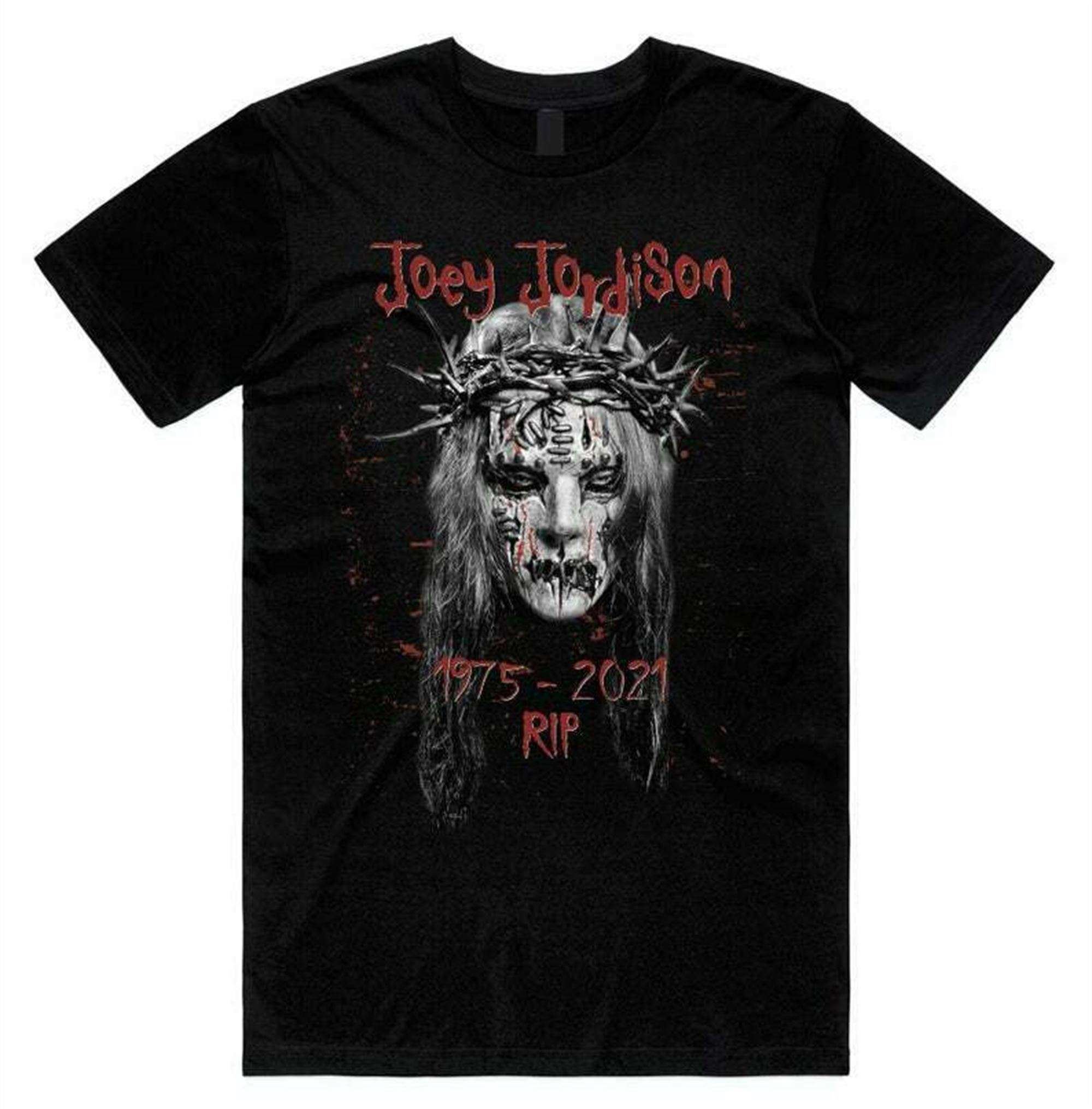 Rip Joey Jordison 1975-2021 T Shirt Full Size Up To 5xl
