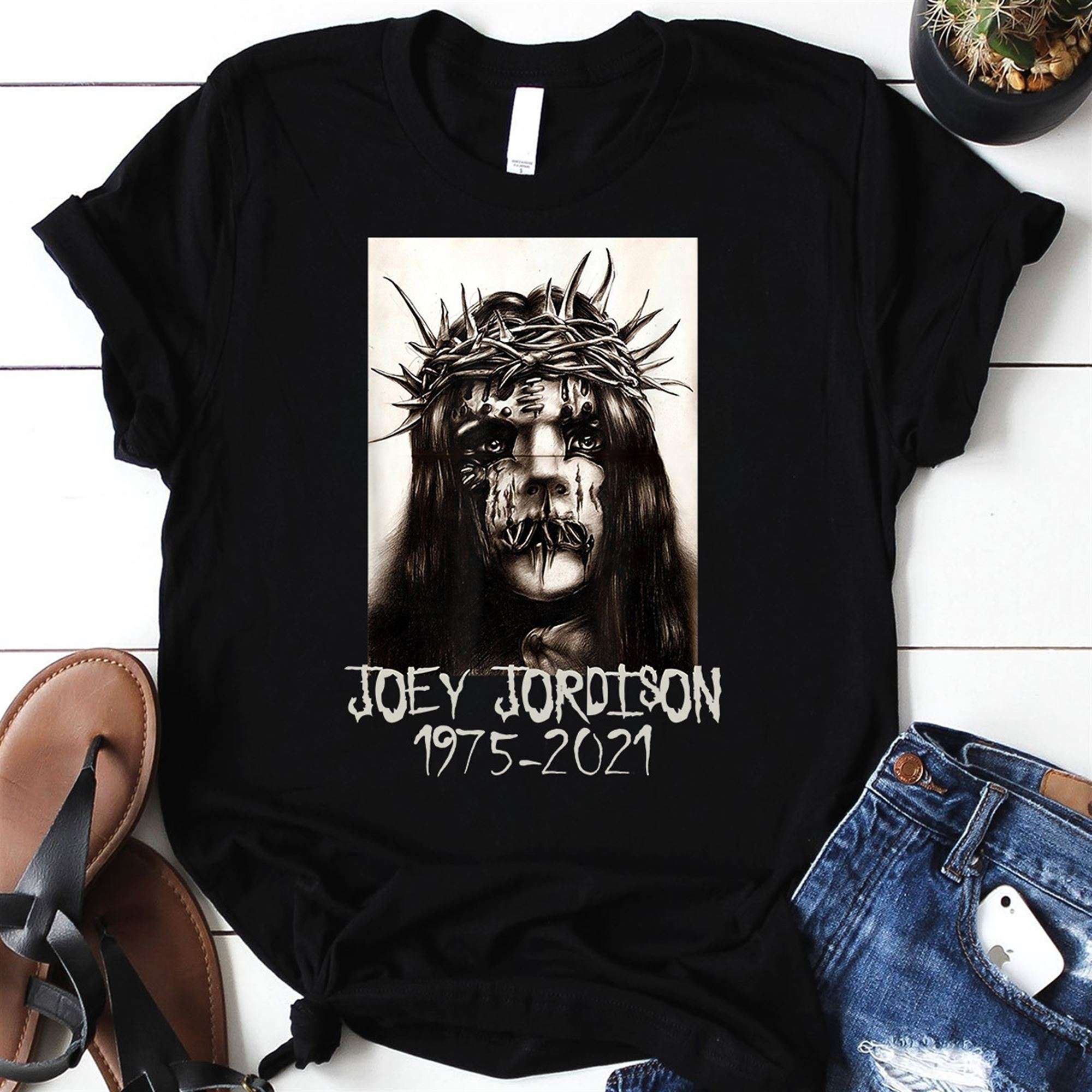 Rip Joey Jordison 1975-2021 Unisex T Shirt Full Size Up To 5xl