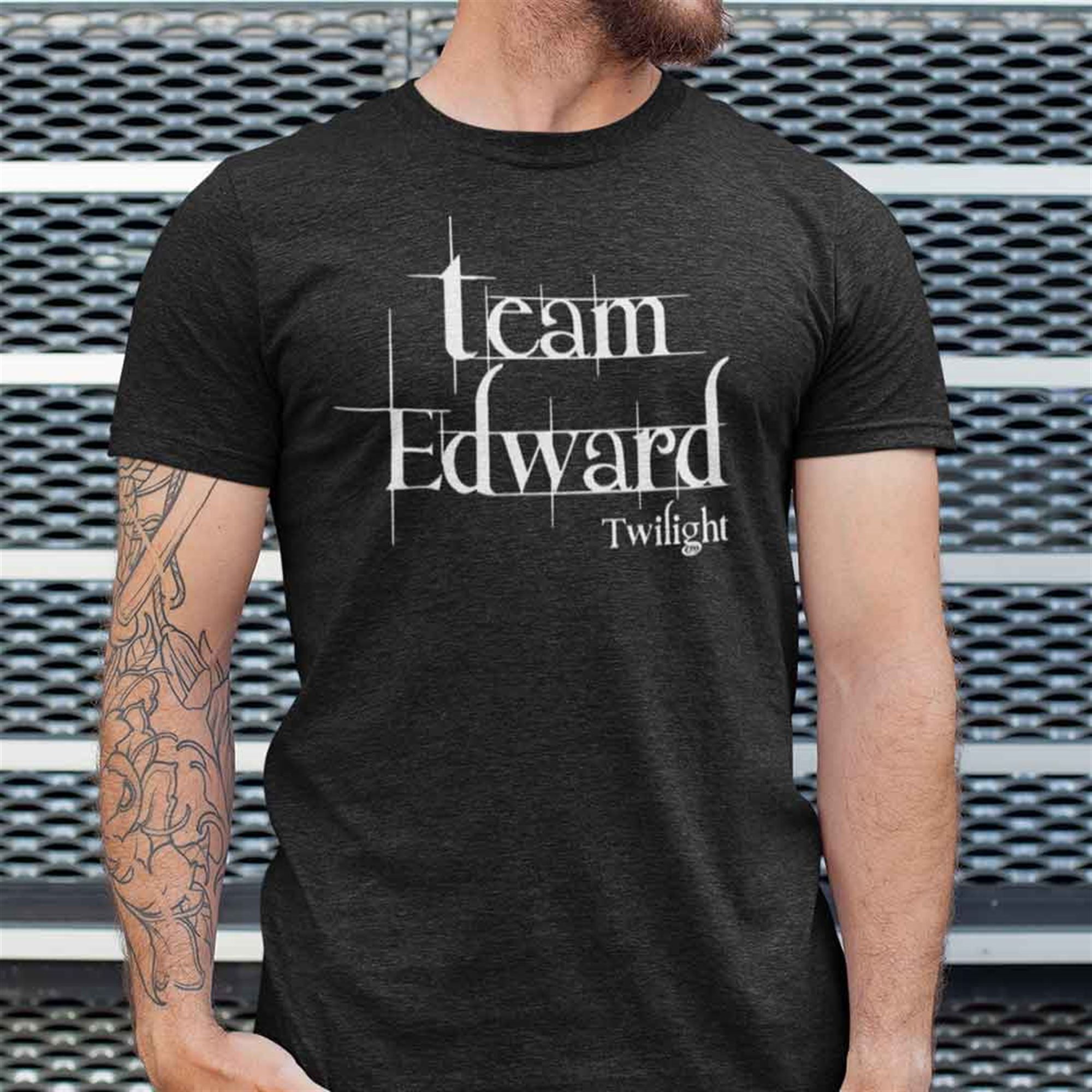 Team Edward Twilight Saga Hoodie Sweater T-shirt Full Size Up To 5xl