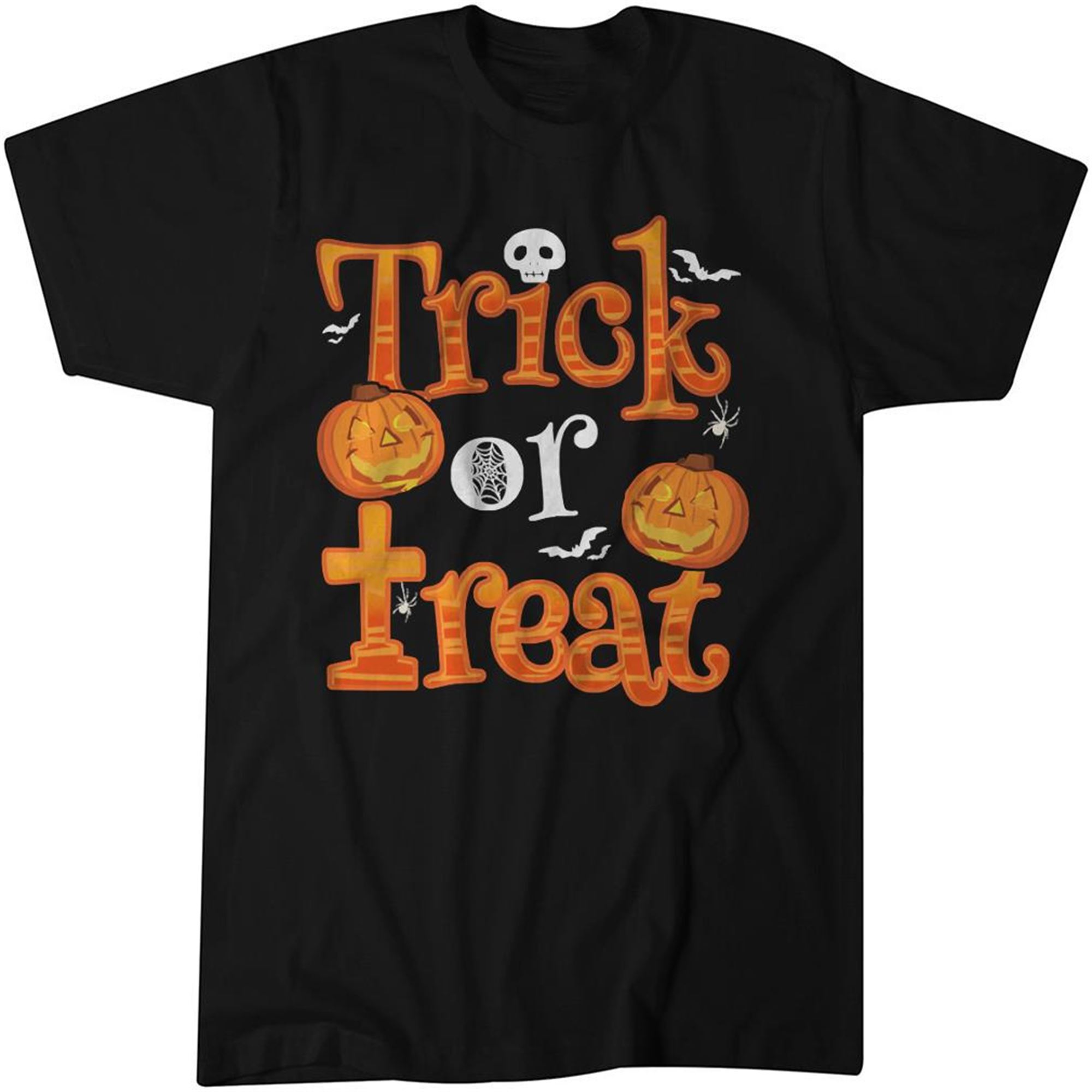 Trick Or Treat Pumpkin Halloween Essential T-shirt Size Up To 5xl