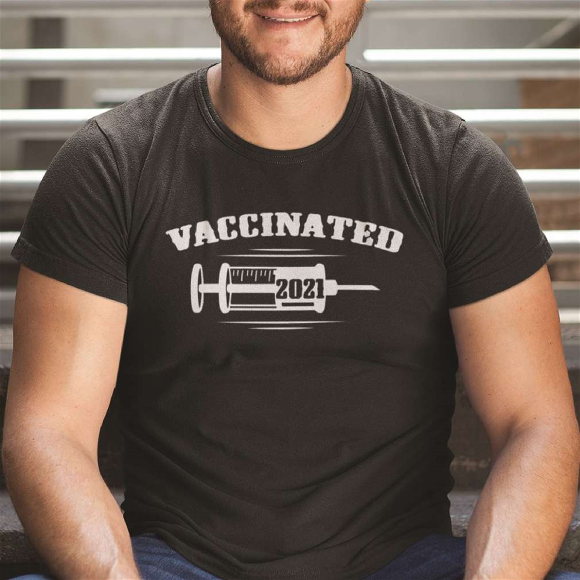 Vaccinated T Shirt Vaccination Day 2021 T-shirt Plus Size Up To 5xl