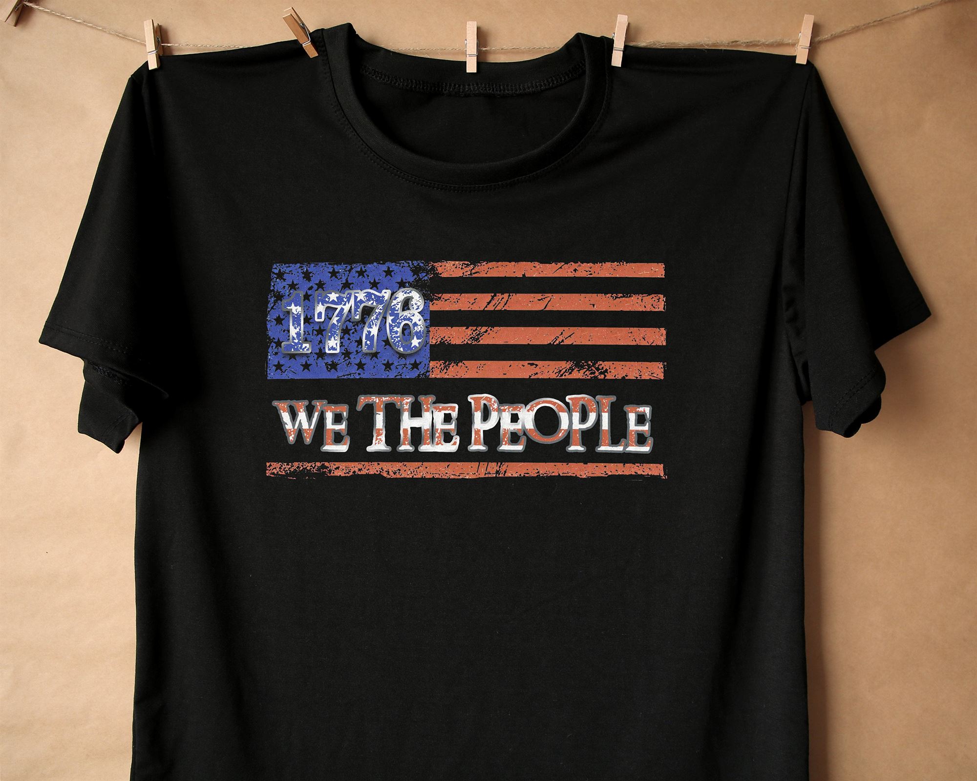 4th Of July Shirt Independence Day America Usa Flag We The People 1776 Shirtpatriotic American