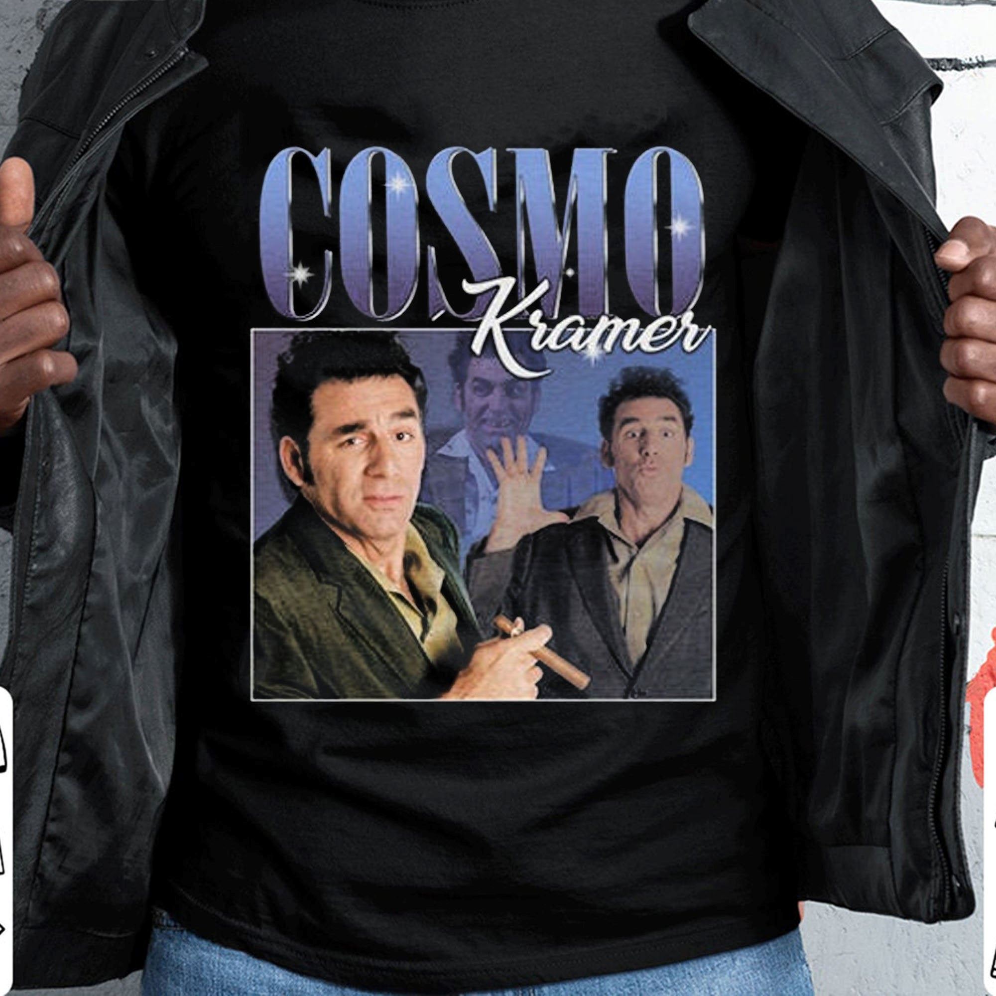 90s Vintage Cosmo Kramer Seinfeld Tv Series T Shirt Gift Tee For Men Women Unisex T-shirt