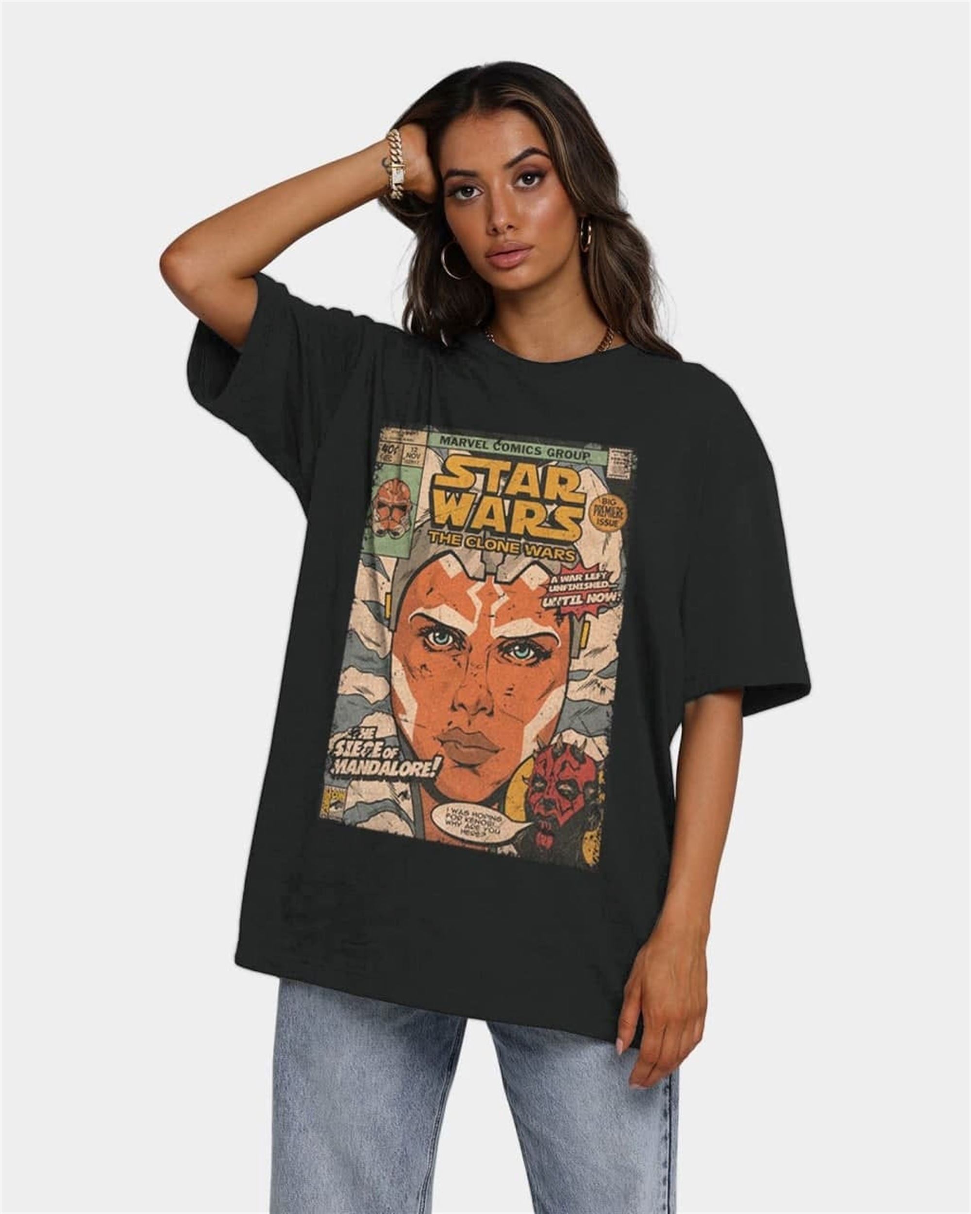 Ahsoka Tano Star Wars Unisex Shirt Jedi No Longer Shirt Star Wars T-shirt Ahsoka Sweatshirt Star Wars Rebels Ahsoka Lover Shirt H
