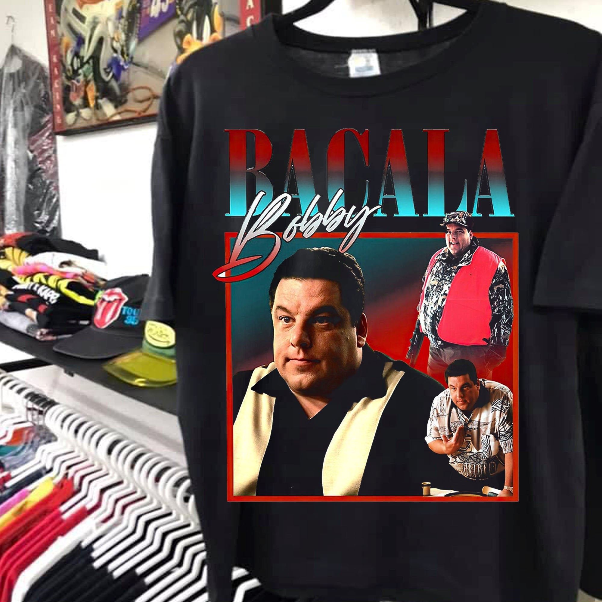 Bacala Bobby Vintage Retro 90s Shirt Bacala Bobby Shirt T Gift For Men Women Unisex T-shirt