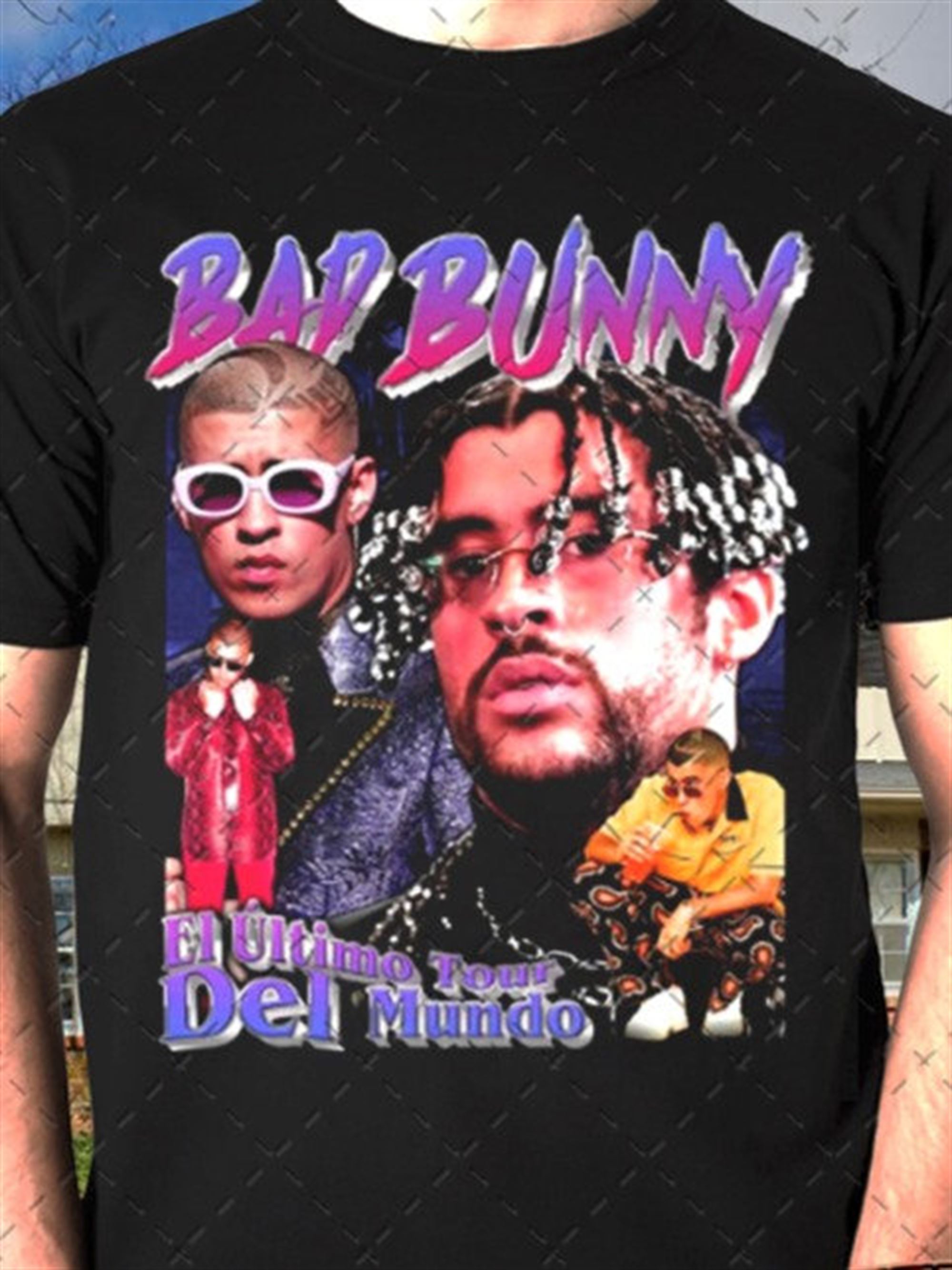 Bad Bunny Shirt El Ultimo Tour Del Mundo Shirt Bad Bunny Raptees Bad Bunny