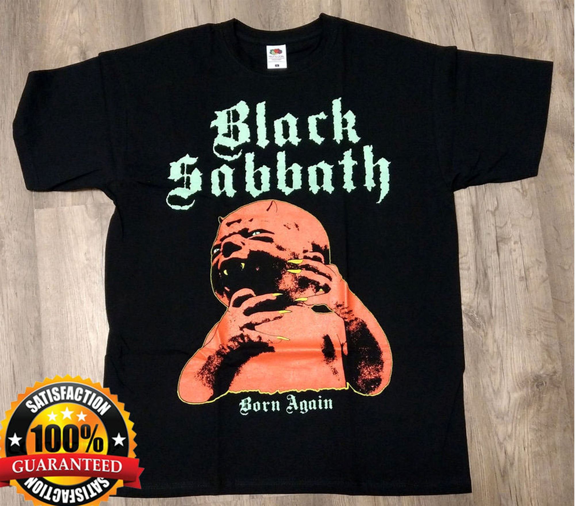 Black Sabbath Born Again Shirt Vintage Ab026