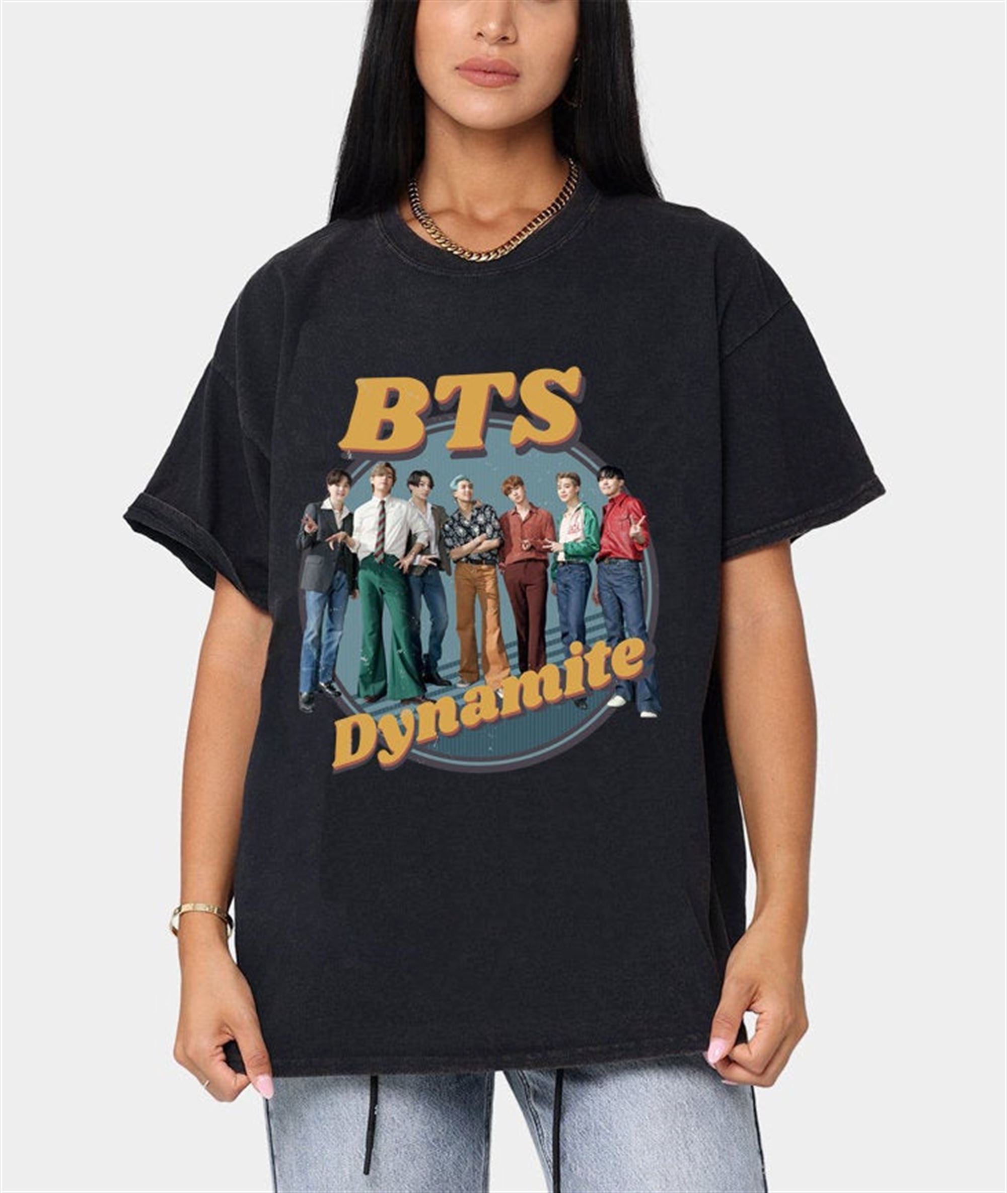 Gifts For Boys BTS Dynamite Shirt Bangtan Dynamite Goods Shirt Dynamite Gift HA-C7-6-8 Dynamite Shirt Bts Merch Shirt BTS Shirt
